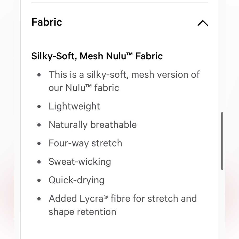 Lululemon Nulu Mesh Bodysuit - Picture 11 of 11